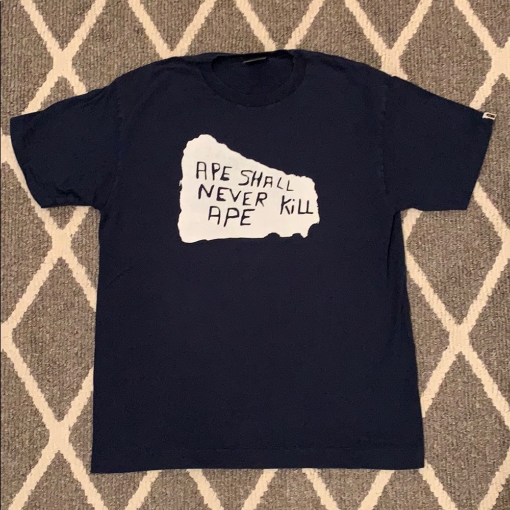 Vintage Bape ASNKA T shirt